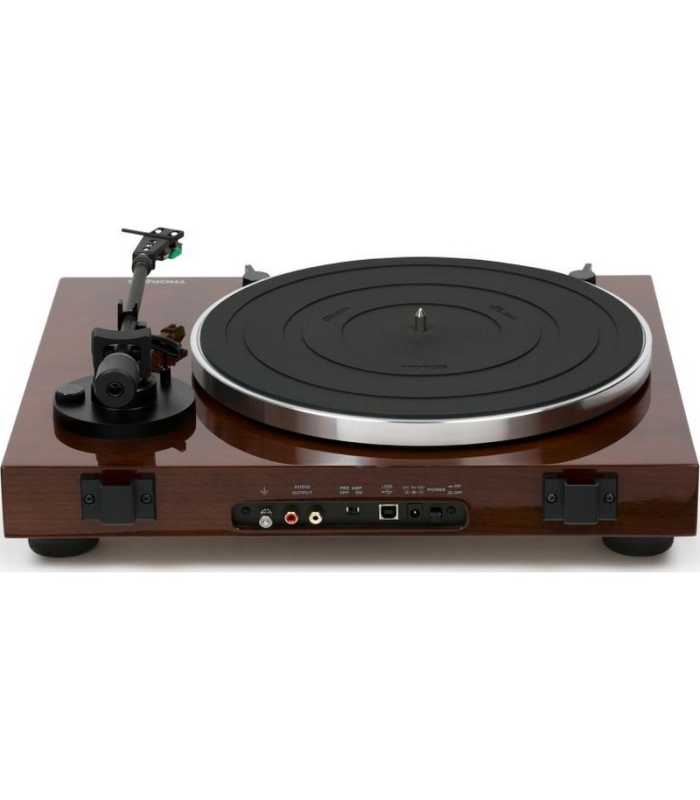 Platine Vinyle Manuelle USB Thorens TD 202 NOYER