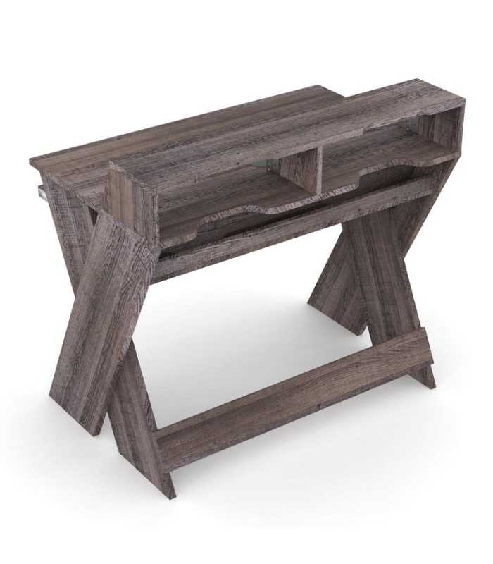 Poste de travail Glorious DJ Sound Desk Compact Walnut