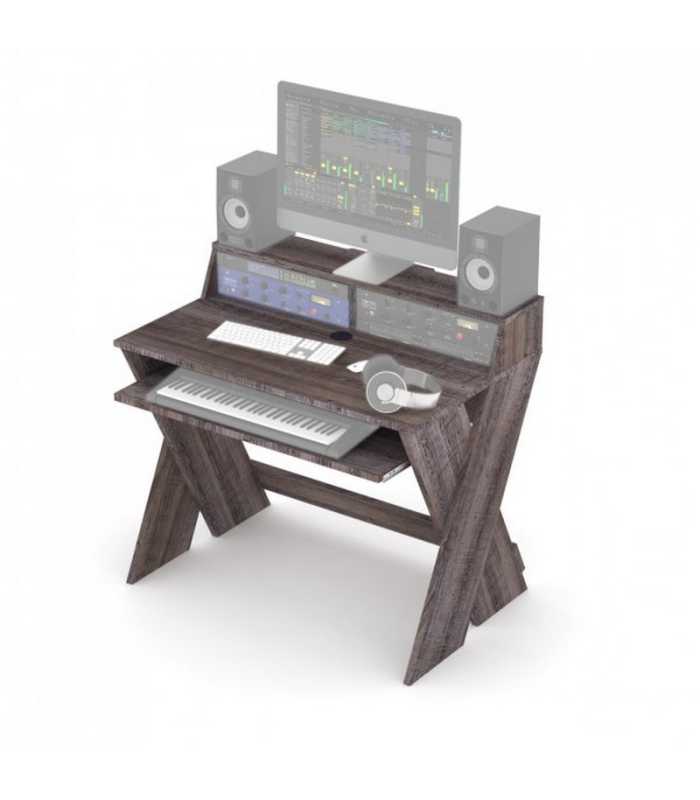 Poste de travail Glorious DJ Sound Desk Compact Walnut