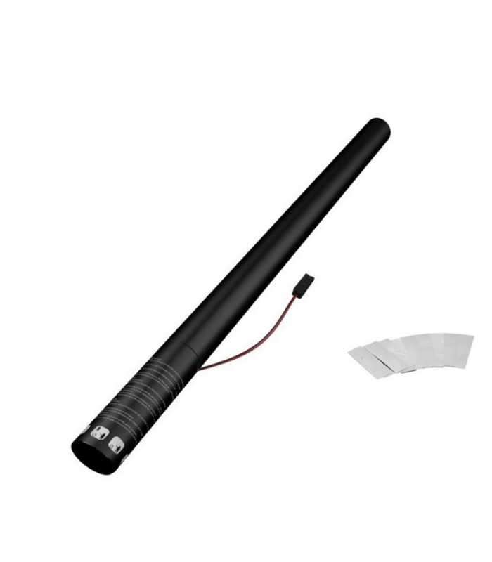 Juego de 8 cartuchos para máquina de confeti J.Collyns 80cm PVC BLANCO