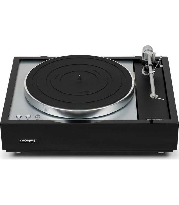 Platina de Vinilo con Correa + Cápsula Thorens TD 1600 NEGRO INCLUIDO TAS 1600