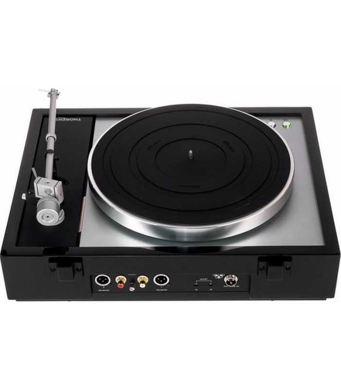 Platina de Vinilo con Correa + Cápsula Thorens TD 1600 NEGRO INCLUIDO TAS 1600