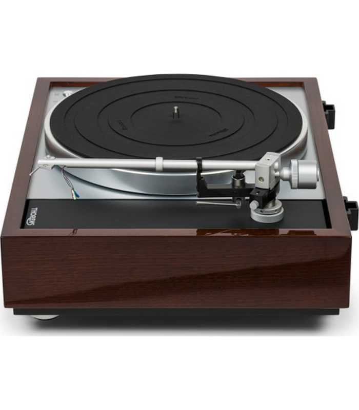 Platine Vinyle Entrainement Par Courroie + Cellule Thorens TD 1600 Noyer Inclus TAS 1600