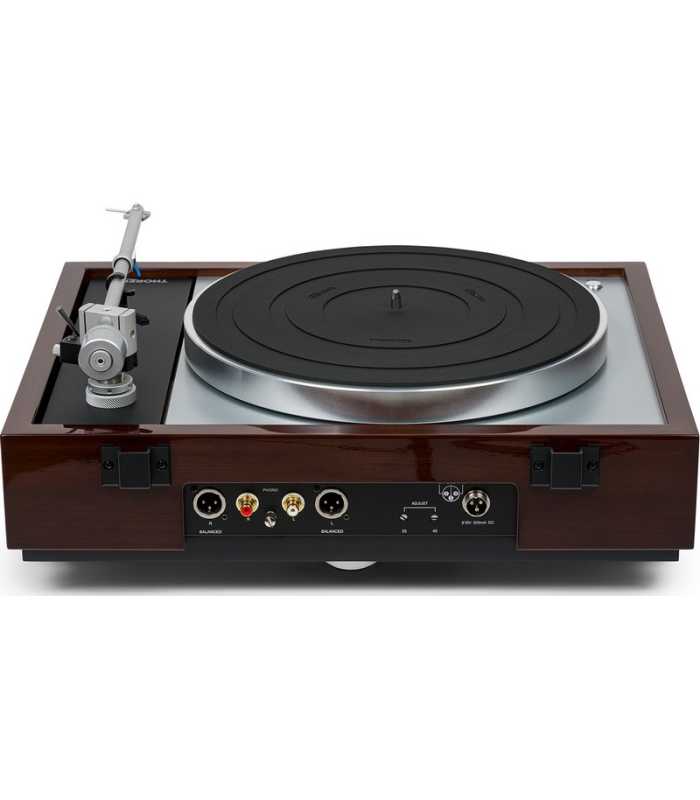 Platine Vinyle Entrainement Par Courroie + Cellule Thorens TD 1600 Noyer Inclus TAS 1600