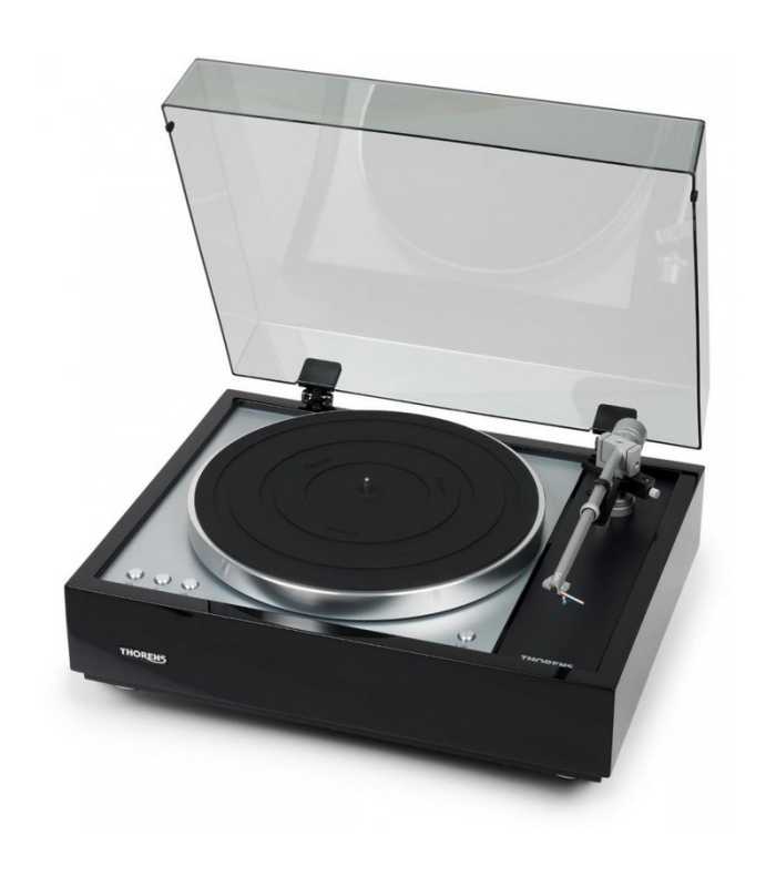 Platine Vinyle Entrainement Par Courroie + Cellule Thorens TD 1601 Noir Inclus TAS 1600