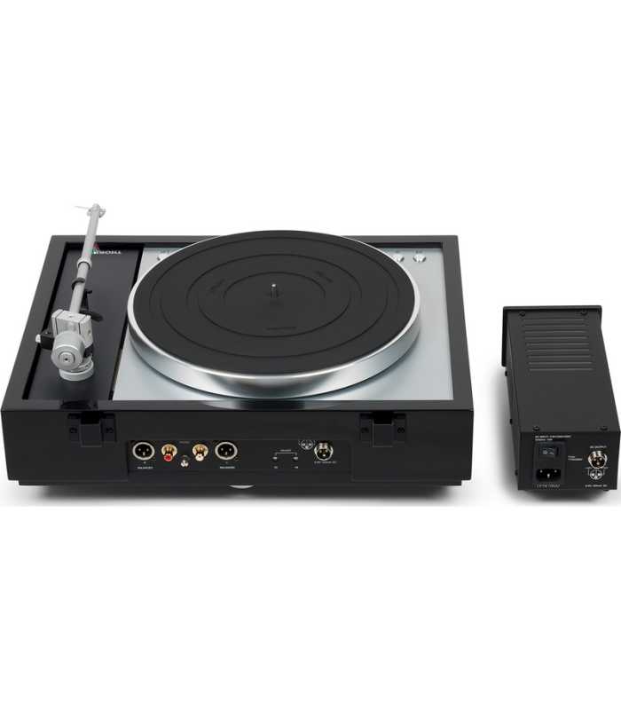 Platine Vinyle Entrainement Par Courroie + Cellule Thorens TD 1601 Noir Inclus TAS 1600
