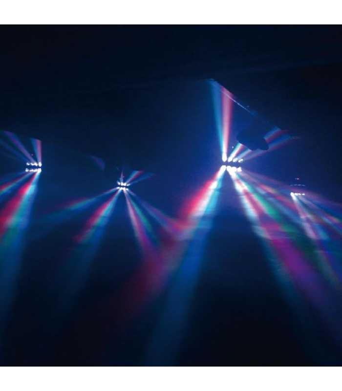 Effet à lyre 8x12W 4-en-1 Power Lighting Spider Pocket Lyre Quad