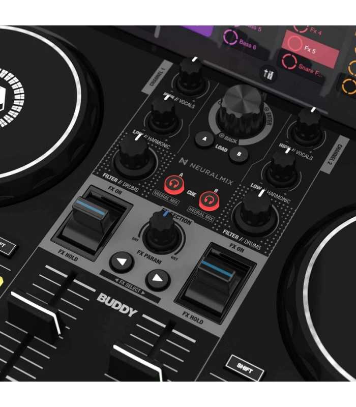 Controlador DJ de 2 canales Reloop Buddy
