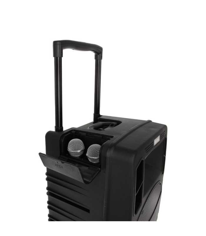 Sono Portable MP3/SD/USB/Bluetooth + 2 Micros Main UHF Power Acoustics BE 9412 MEDIA V2
