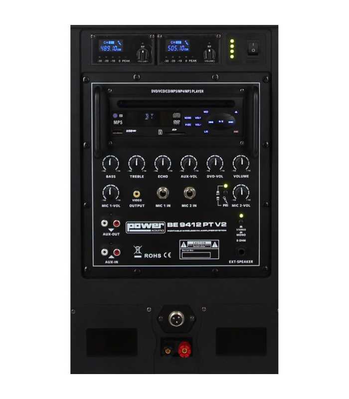 Sono portable Power Acoustics BE 9412 PT V2