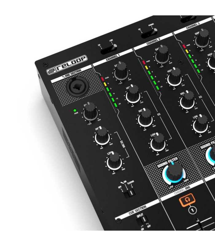 Table de mixage club DJ Bluetooth 4 canaux Reloop RMX-44 BT
