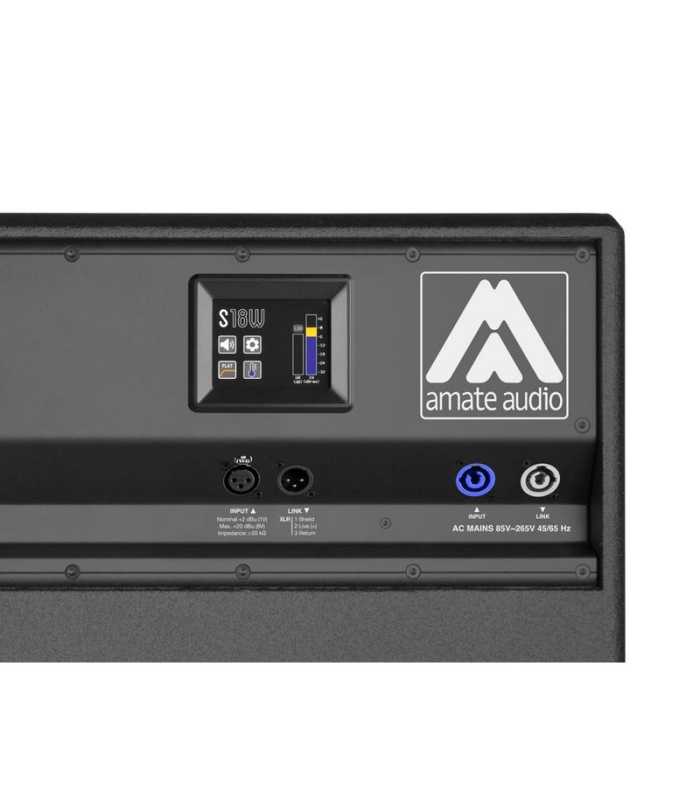 Subwoofer activo Amate Audio S18W