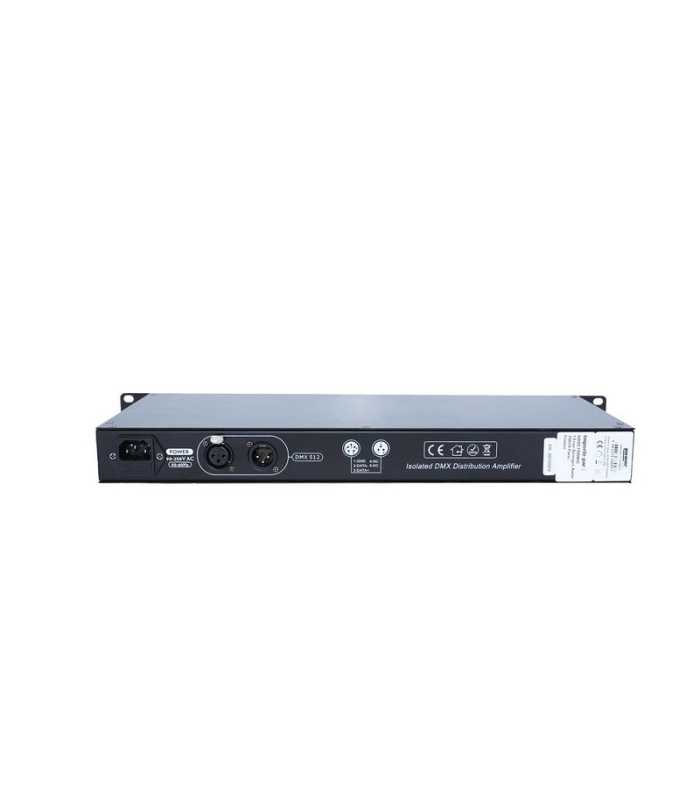 Splitter DMX 8 Canaux rackable Power Lighting DMX Split 2- 8 Rack