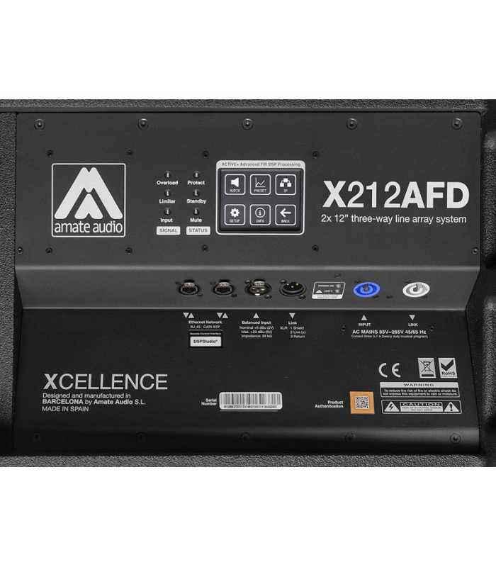 Enceinte de sonorisation active 3 voies Amate Audio X212AFD