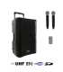 Sono portable MP3 + 2 Micros Main UHF Power Studio TAKY 12 MEDIA