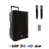 Sono portable MP3 + 2 Micros Main UHF Power Studio TAKY 12 MEDIA