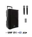 Sono portable MP3 + 2 Micros Main UHF Power Studio TAKY 12 MEDIA