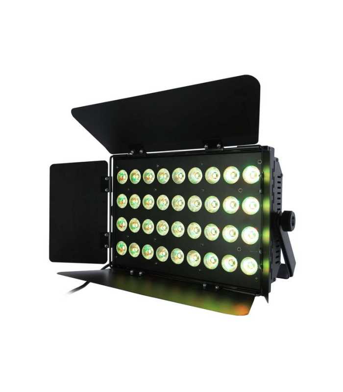 Projecteur LED WASH 36x10W RGBWAUV 6-en-1 Power Lighting PANEL 36x10W RGBWAUV