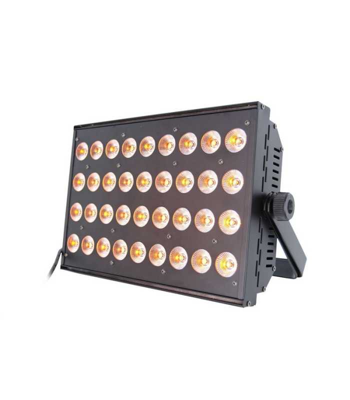 Proyector LED WASH 36x10W RGBWAUV 6-en-1 Power Lighting PANEL 36x10W RGBWAUV