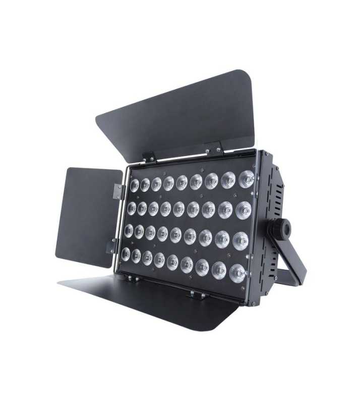 Proyector LED WASH 36x10W RGBWAUV 6-en-1 Power Lighting PANEL 36x10W RGBWAUV