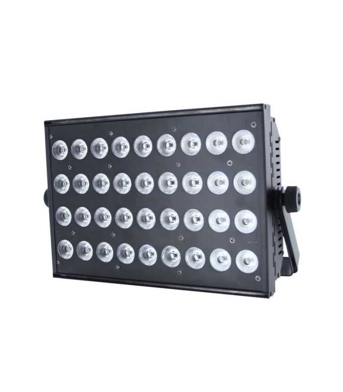 Proyector LED WASH 36x10W RGBWAUV 6-en-1 Power Lighting PANEL 36x10W RGBWAUV