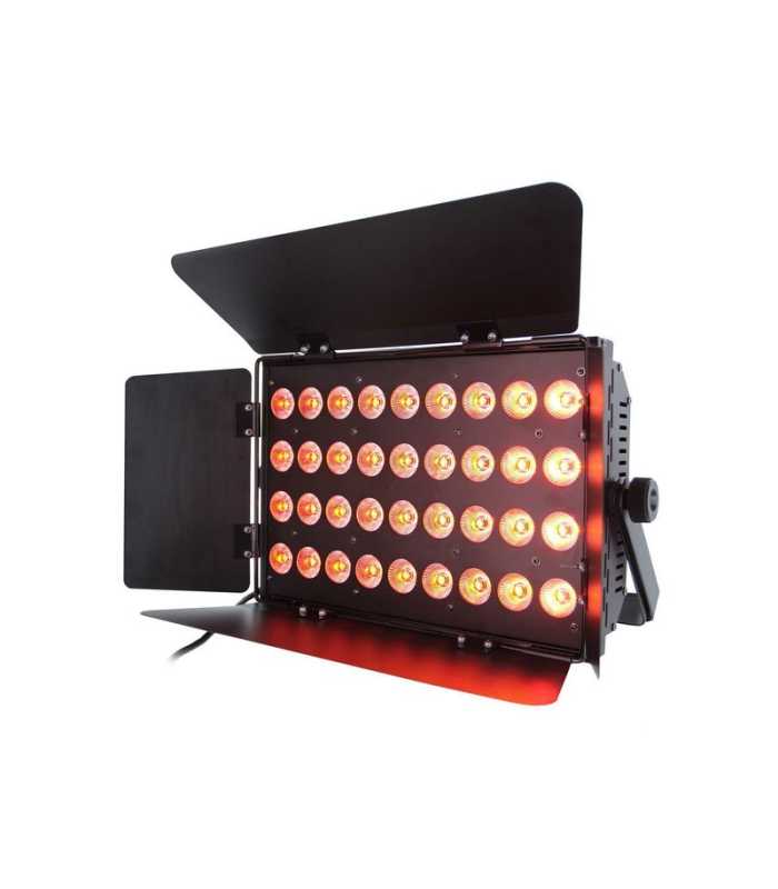 Proyector LED WASH 36x10W RGBWAUV 6-en-1 Power Lighting PANEL 36x10W RGBWAUV