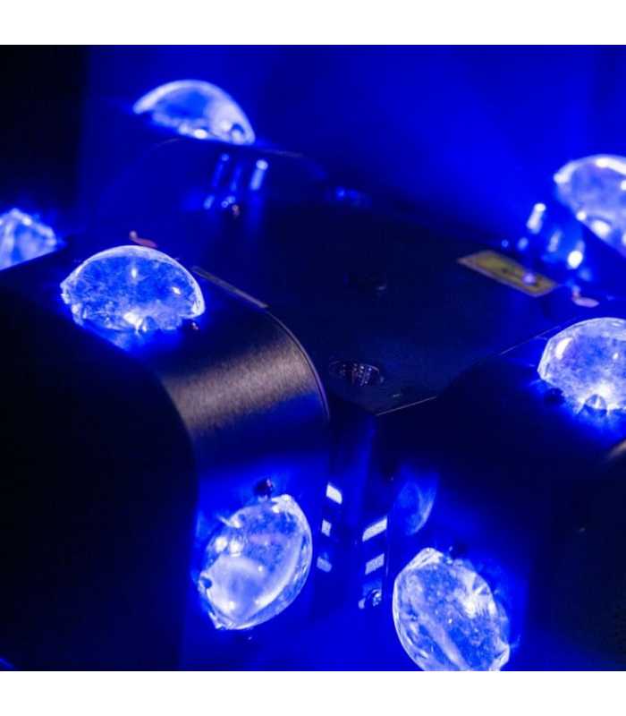 Efecto LED excepcional 3 en 1 Mac Mah Spin Beam