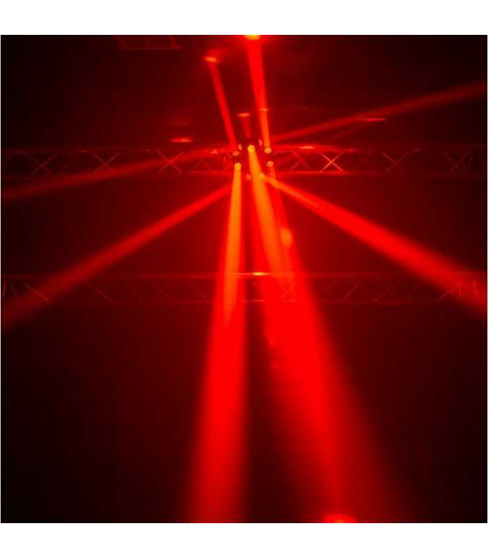 Effet à LED exceptionnel 3-en-1 Mac Mah Spin Beam