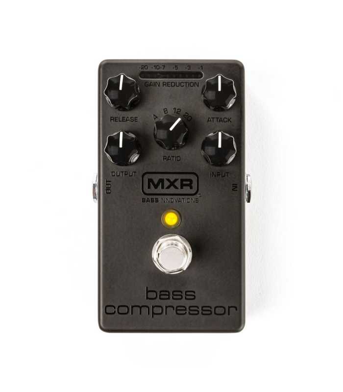 Pédale d'effet pour bassiste MXR Blackout Series Bass Compressor