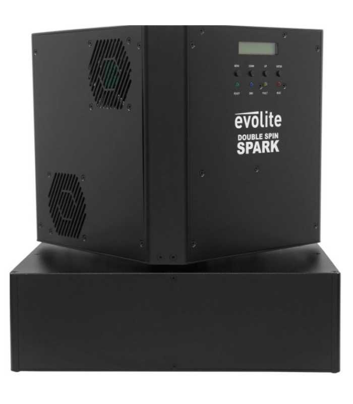 Máquina pirotécnica Evolite - Double Spin Spark