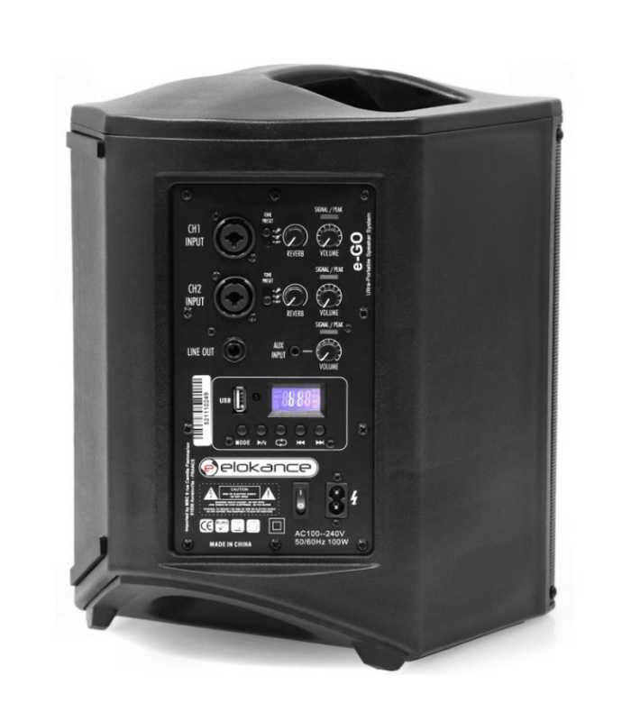 Enceinte de sonorisation portable Elokance - e-GO
