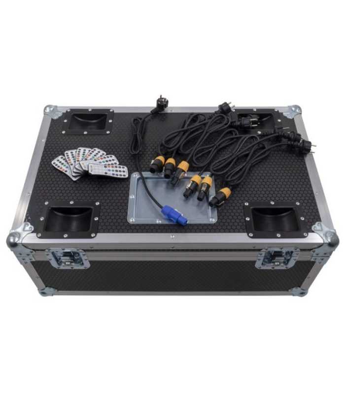 Conjunto de proyectores arquitectónicos LED Evolite - IP-BOX 6X15W PACK