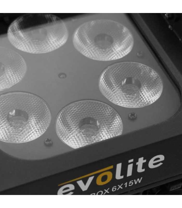 Proyector arquitectónico LED Evolite - IP-BOX 6X15W