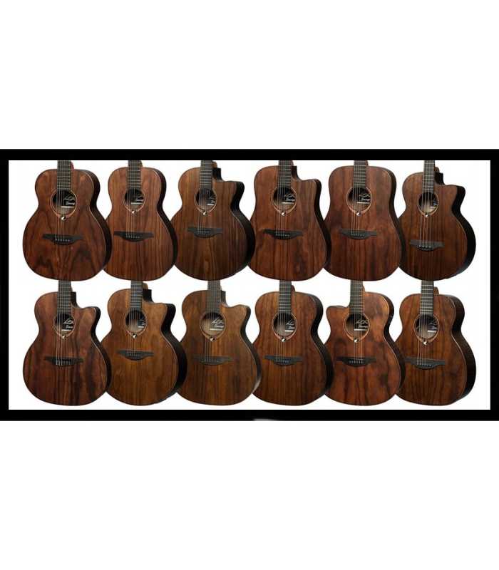 Guitarra electroacústica Auditorium para zurdos LÂG Sauvage-L-ACE
