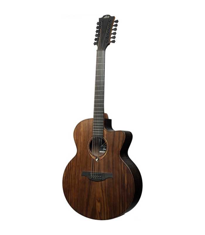 Guitarra electroacústica de 12 cuerdas Jumbo LÂG Sauvage-J12CE