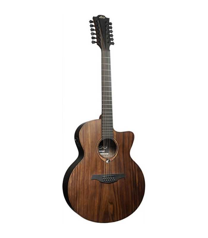 Guitare électro acoustique 12 cordes Jumbo LÂG Sauvage-J12CE