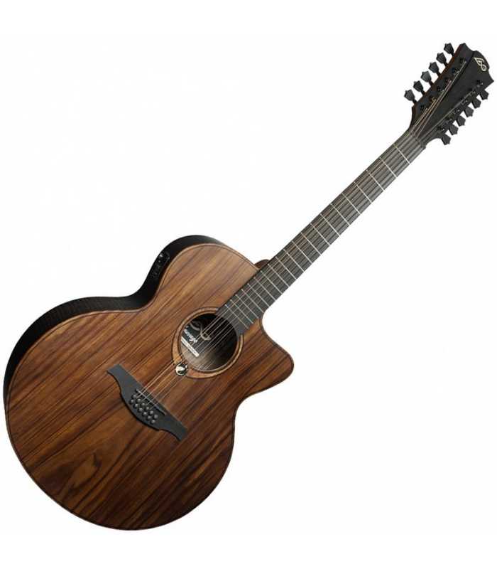 Guitare électro acoustique 12 cordes Jumbo LÂG Sauvage-J12CE