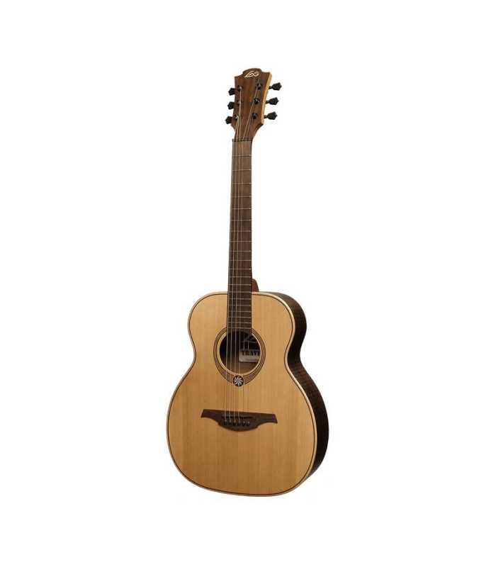 Guitarra de viaje acústica de cedro rojo LÂG Sauvage-RCS