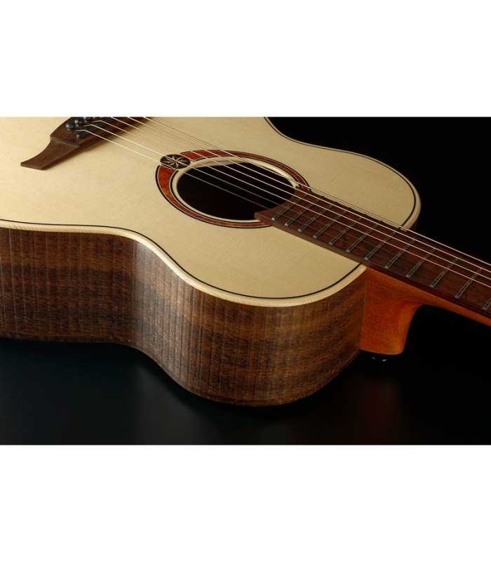 Guitare de voyage acoustique Épicéa  LÂG Sauvage-SPS