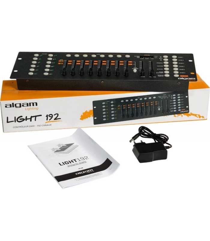 Consola DMX de 192 canales Algam Lighting Light192
