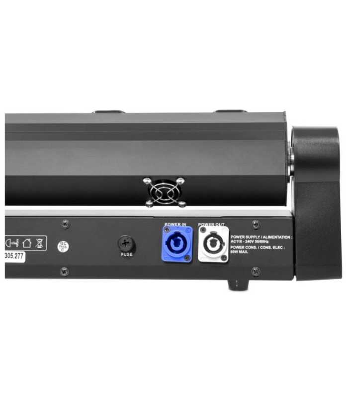 Effet LED RGBW et laser rouge Evolite Laser Bar 8X500RED