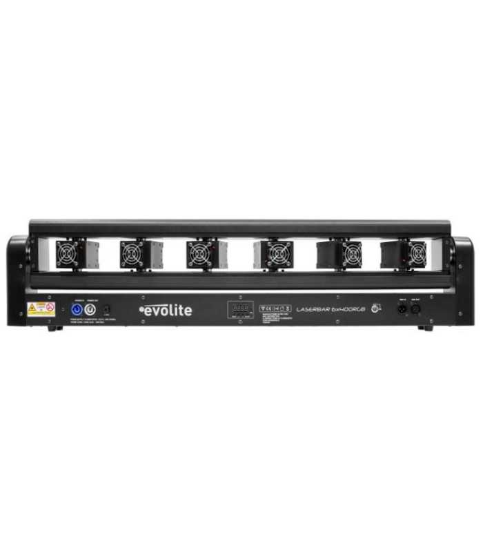 Barre laser motorisée Evolite Laser Bar 6X400RGB