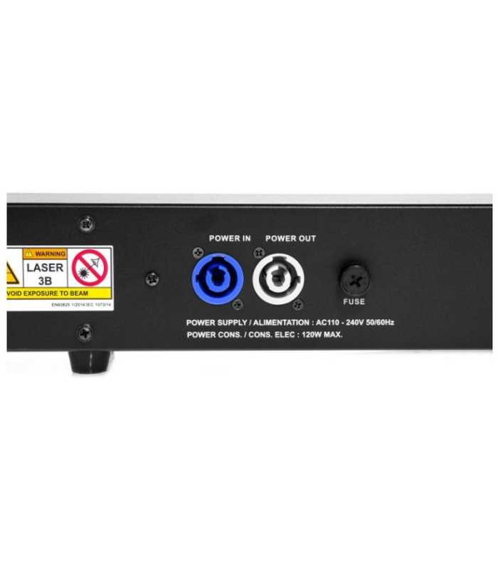 Barre laser motorisée Evolite Laser Bar 6X400RGB
