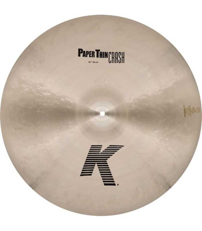Platillo Crash 22" K Paper Thin de Zildjian