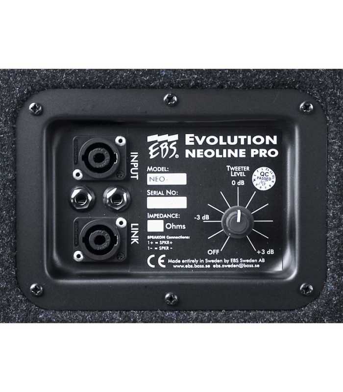 Baffle pour basse EBS NéoLine 210