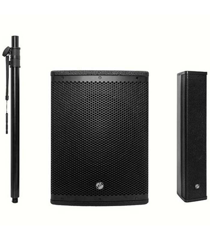 Sistema de columna de sonido activo e-Slim 110 de Elokance
