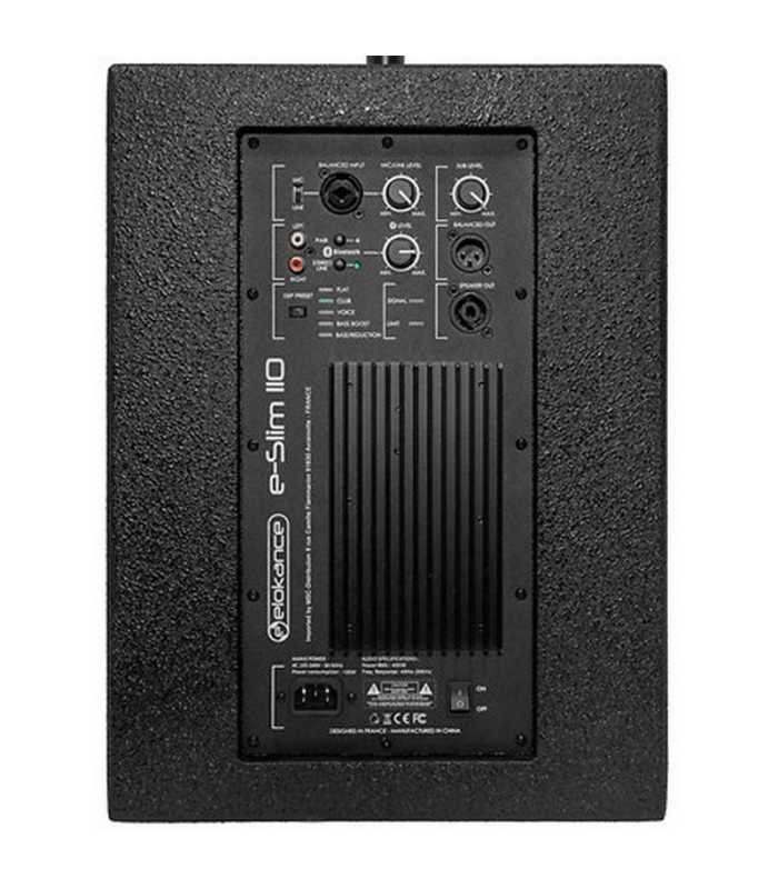 Sistema de columna de sonido activo e-Slim 110 de Elokance