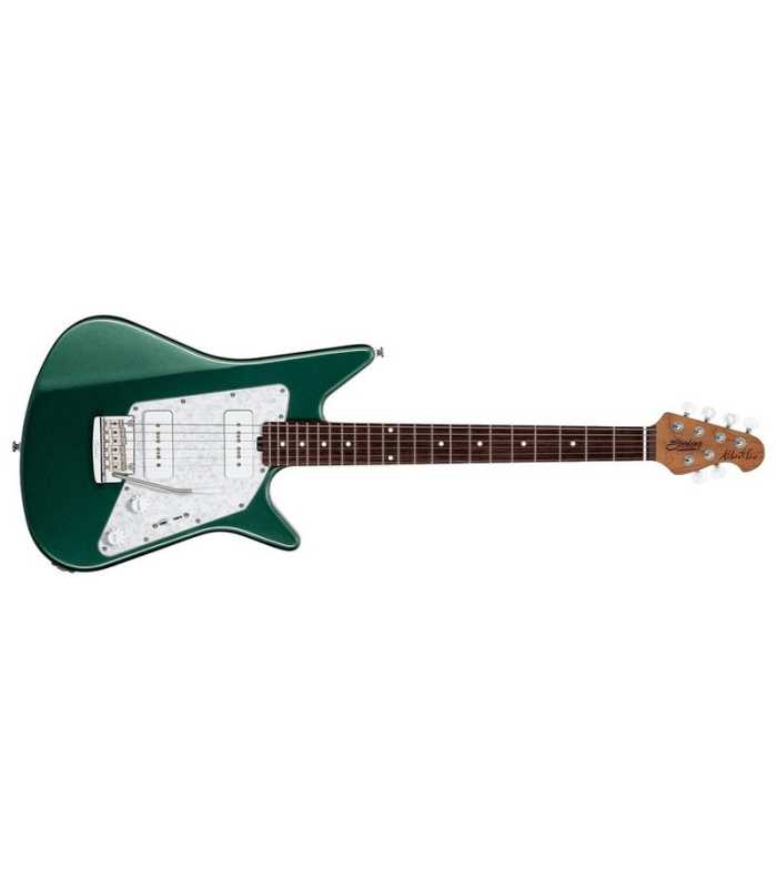 Guitarra eléctrica Sterling Albert Lee AL40P SS M/R Tremolo Sherwood Green