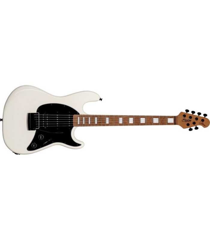 Guitarra eléctrica Sterling Cutlass CT50 Plus HSS Tremolo Chalk