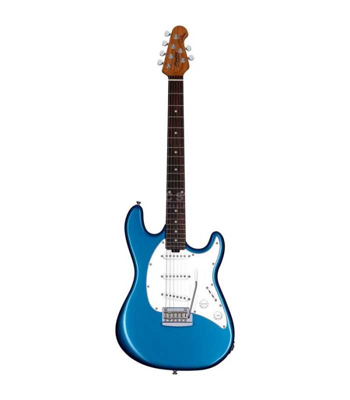 Guitare électrique Sterling Cutlass CT50 SSS Tremolo Toluca Lake Blue